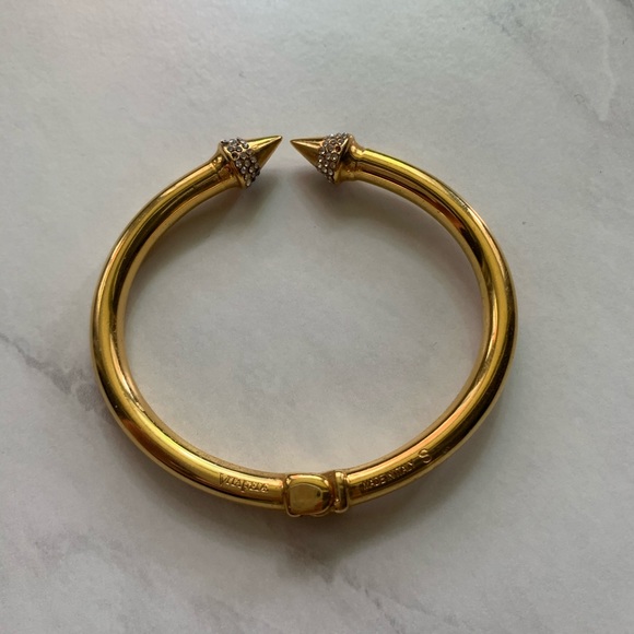 Vita Fede mini titan crystal bracelet in gold - Picture 3 of 6